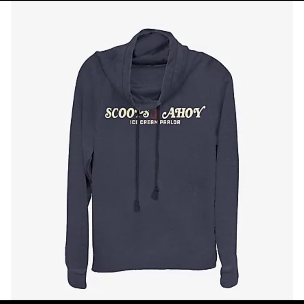 Stranger things scoops ahoy cowlneck
